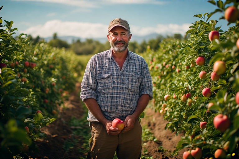 Apple orchard development